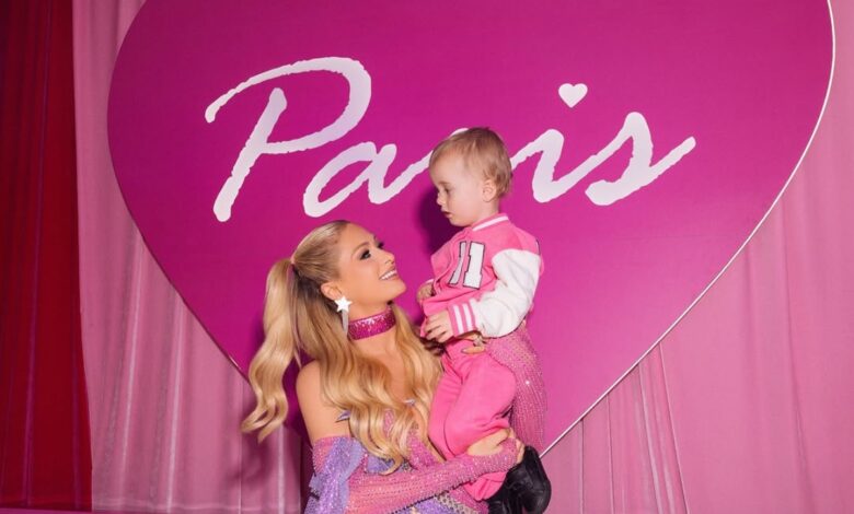 Paris Hilton shares pictures from her birthday bash featuring her children
