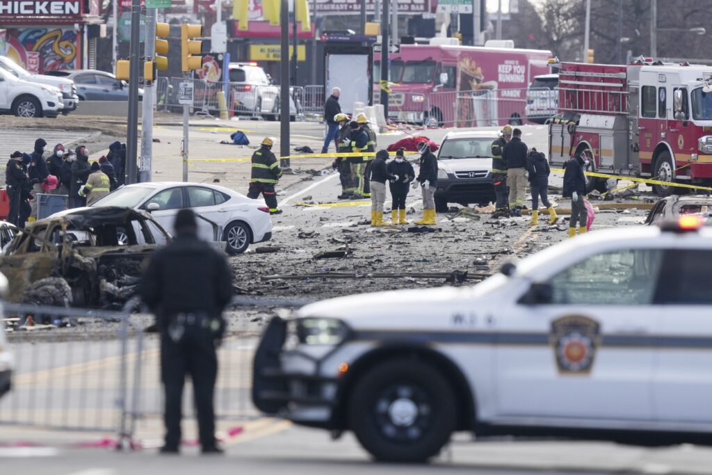 Plane crash in Philadelphia