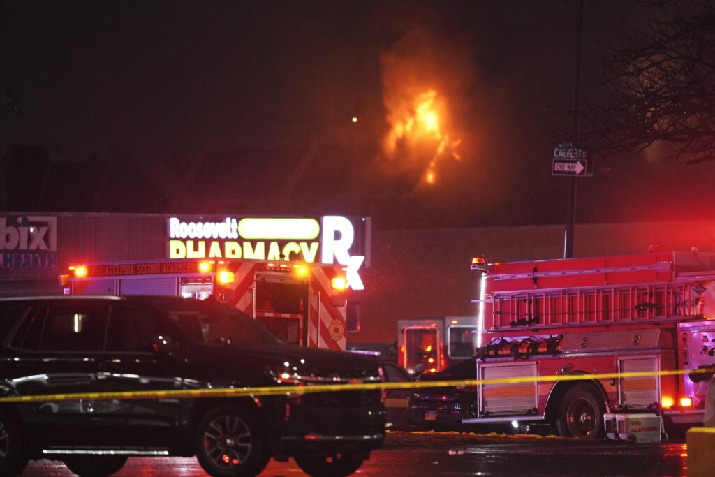Plane crash in Philadelphia