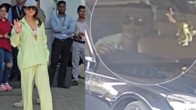 Priyanka Chopra back to Hyderabad, spotted in Begumpet