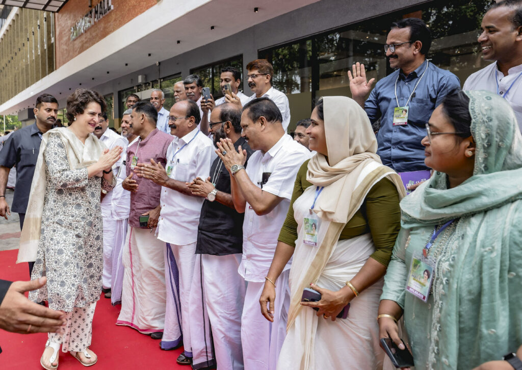 Priyanka Gandhi Vadra in Kerala
