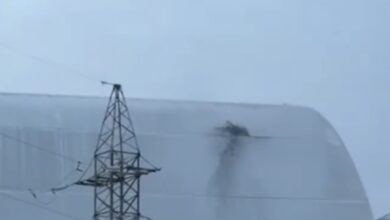 'Russian drone' strikes Chernobyl Nuclear disaster zone