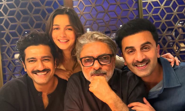 Alia, Ranbir and Vicky celebrate ‘magician’ Bhansali’s b’day, success of ‘Chhaava’