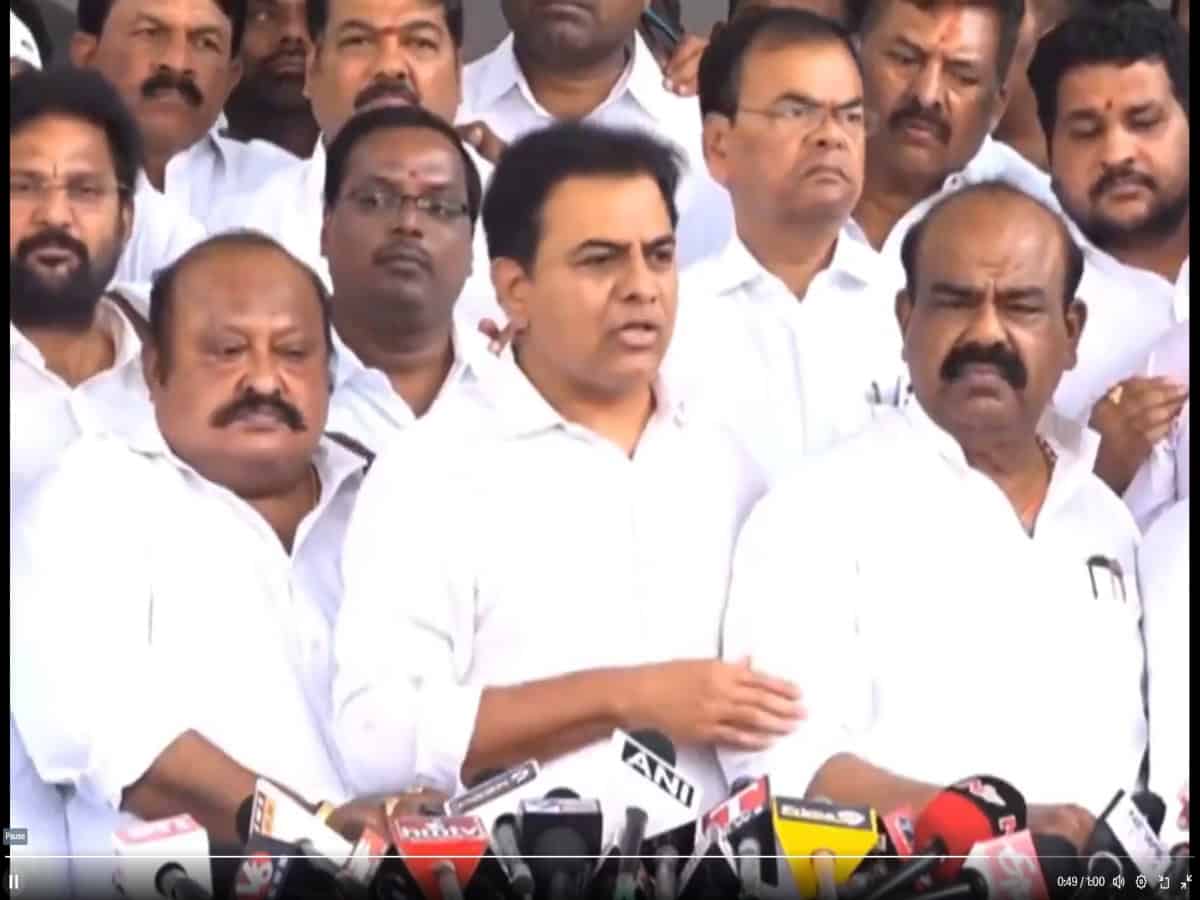 KTR calls for resurvey of castes in Telangana, says will participate with KCR