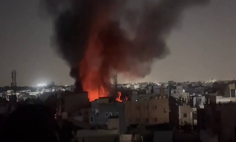 Video: Fire breaks out at factory in Hyderabad's Kukatpally