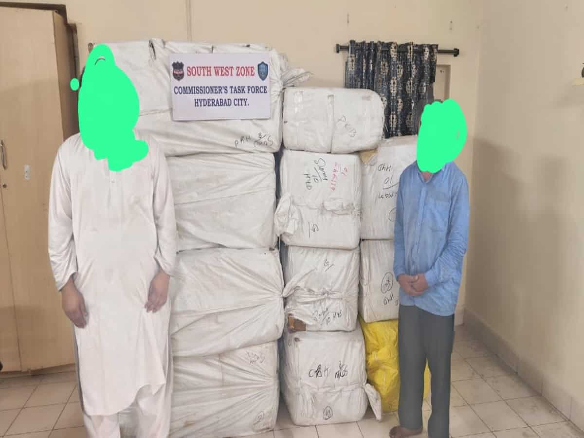 Two held for foreign cigarettes racket in Hyderabad, items worth Rs 20.5 L seized