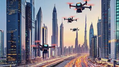 UAE begins mapping air corridors for flying taxis, cargo drones