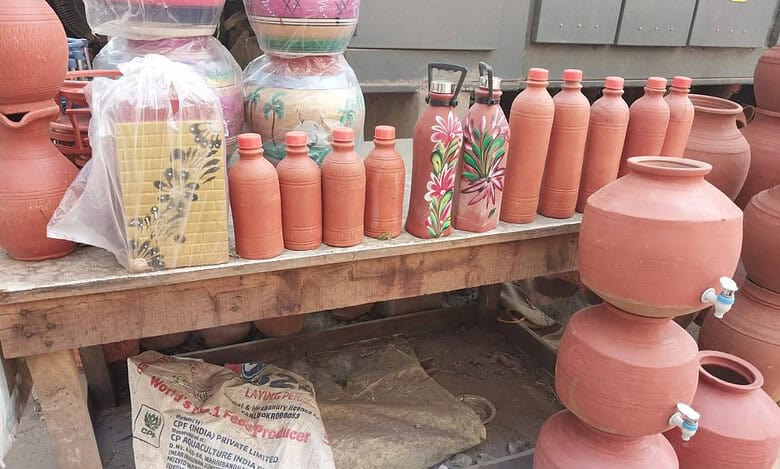 As summer sets in, demand for clay bottles in Hyderabad rises