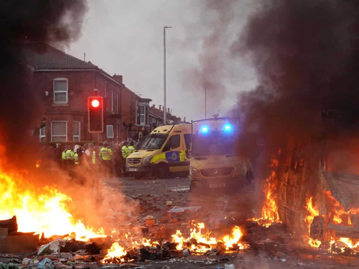 2022 Leicester riots