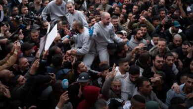 Eight Palestinians freed by Israel to be deported: Egyptian media