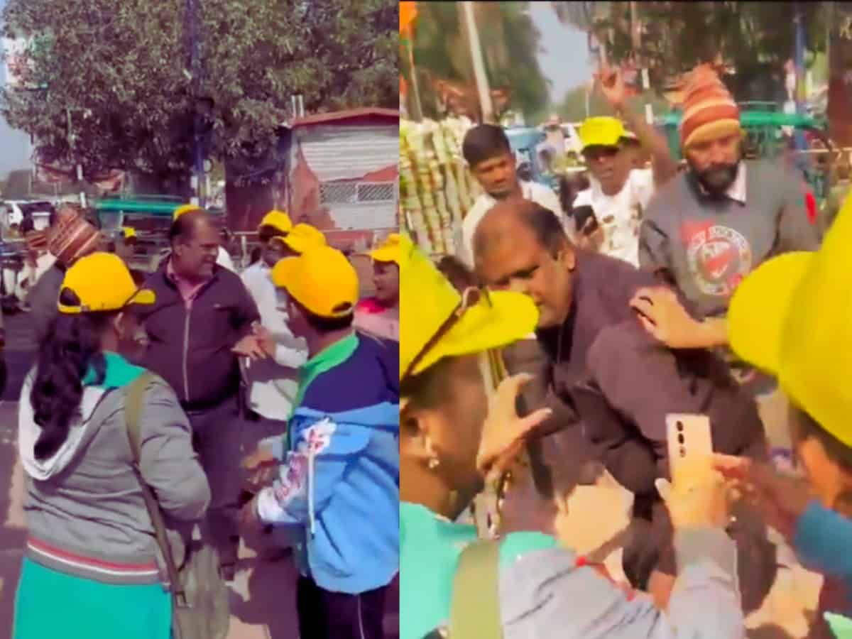 Maharashtrian tourists assault guide in Agra