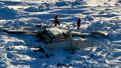 Plane crash in US