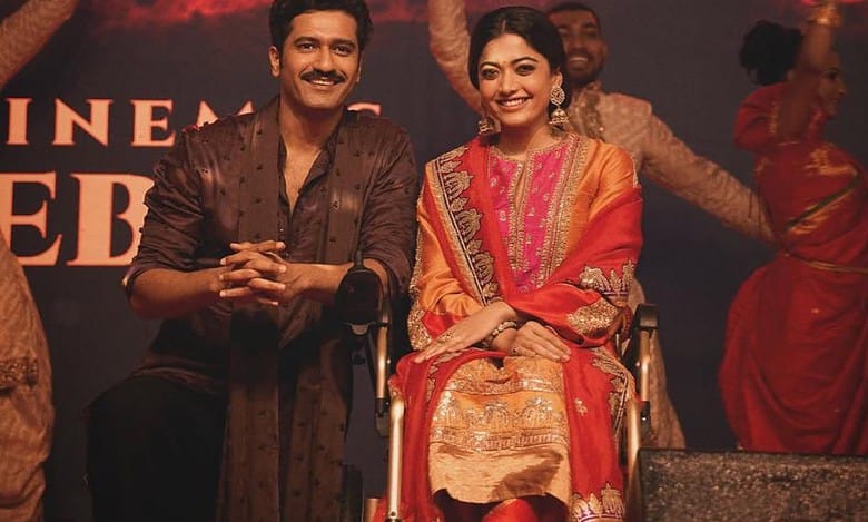 Vicky Kaushal wins hearts with Telugu at Chhaava event