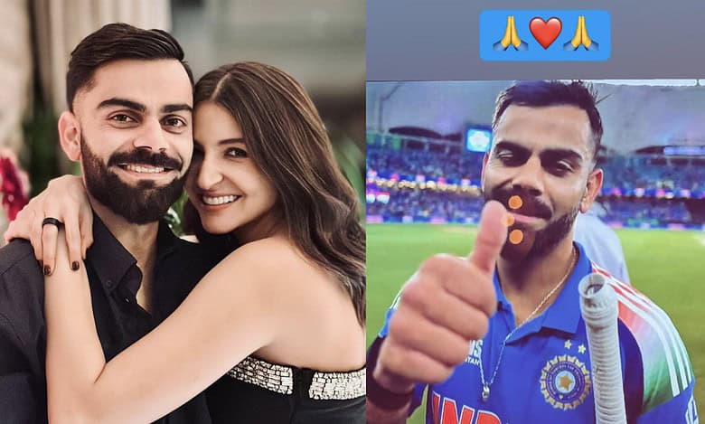 Anushka Sharma sends love to Virat Kohli after his historic 51st ODI century