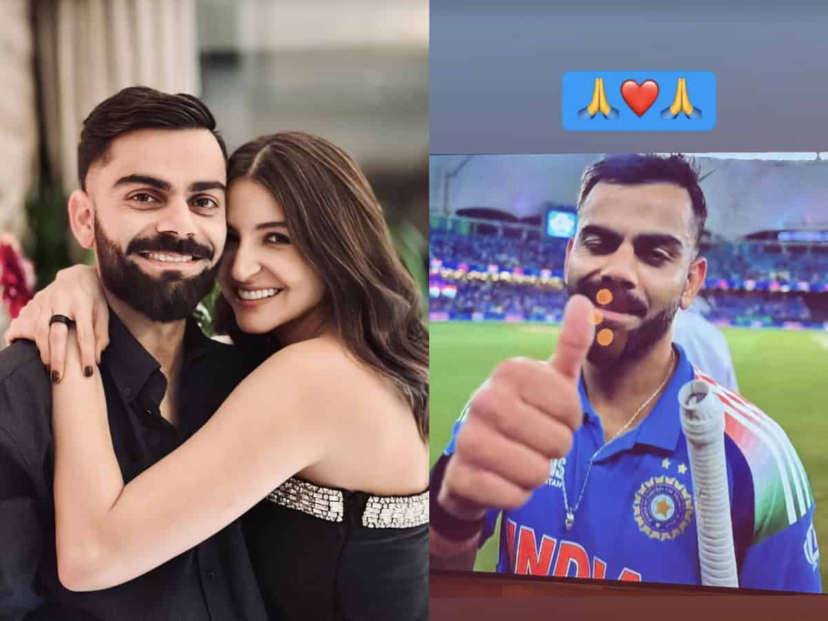 Anushka Sharma sends love to Virat Kohli after his historic 51st ODI century