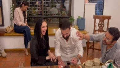 Irfan Pathan, Safa Baig's anniversary party at Aamir Khan's home