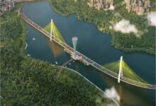 Proposed design of Mir Alam Tank bridge in Hyderabad