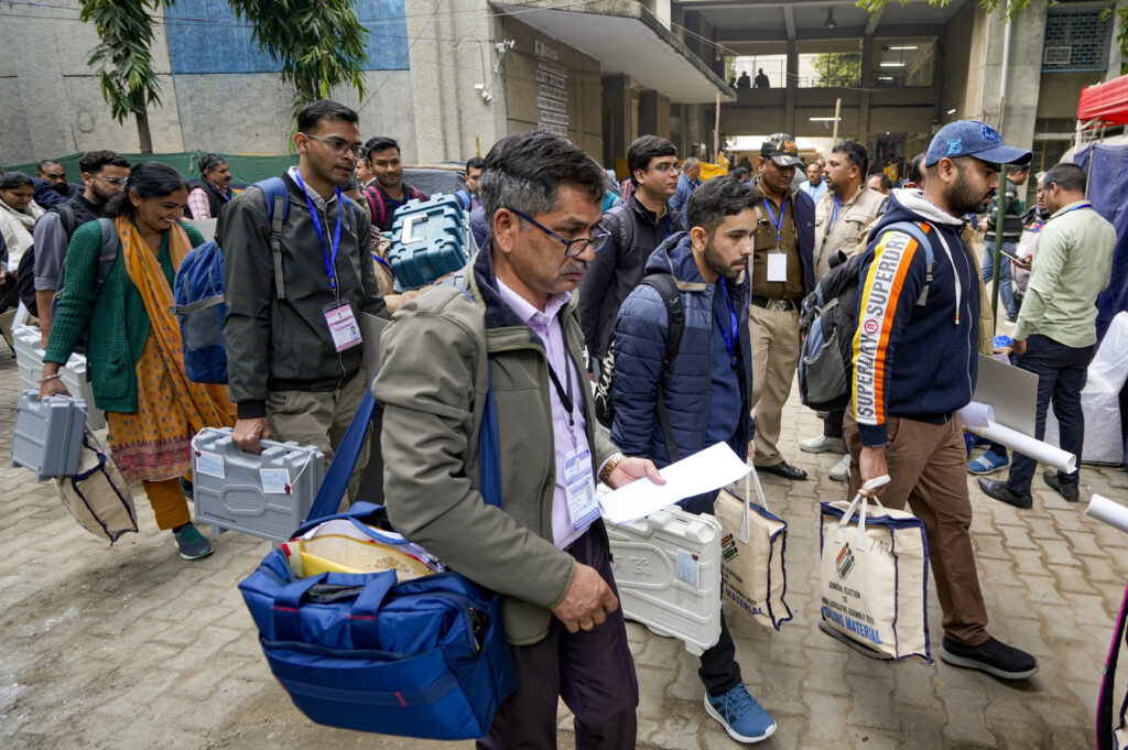 Preparations for Delhi polls