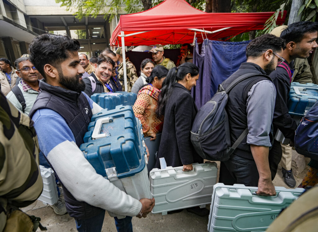 Preparations for Delhi polls