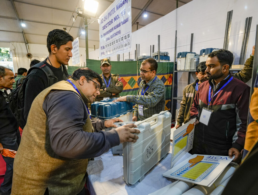 Preparations for Delhi polls