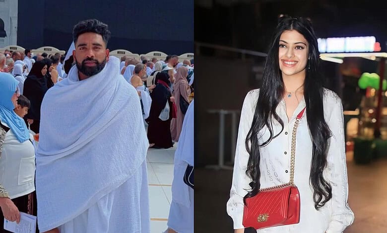 Mohammed Siraj shares pic from Makkah, Zanai Bhosle reacts