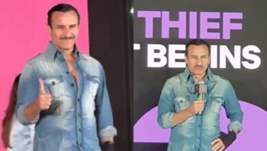 Saif Ali Khan makes first public appearance after returning home following knife attack