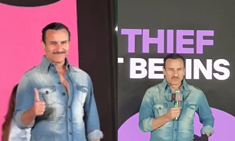 Saif Ali Khan makes first public appearance after returning home following knife attack