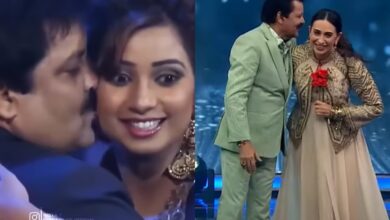 Viral videos: Udit Narayan kisses Shreya Ghoshal, Karisma Kapoor