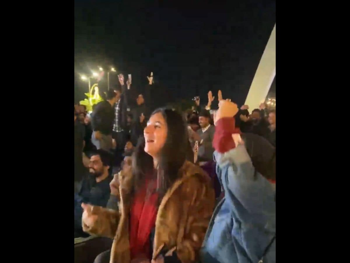 Fans in Islamabad celebrate Virat Kohli's century during India-Pak contest