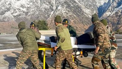 3 injured evacuated to Military Hospital Joshimath