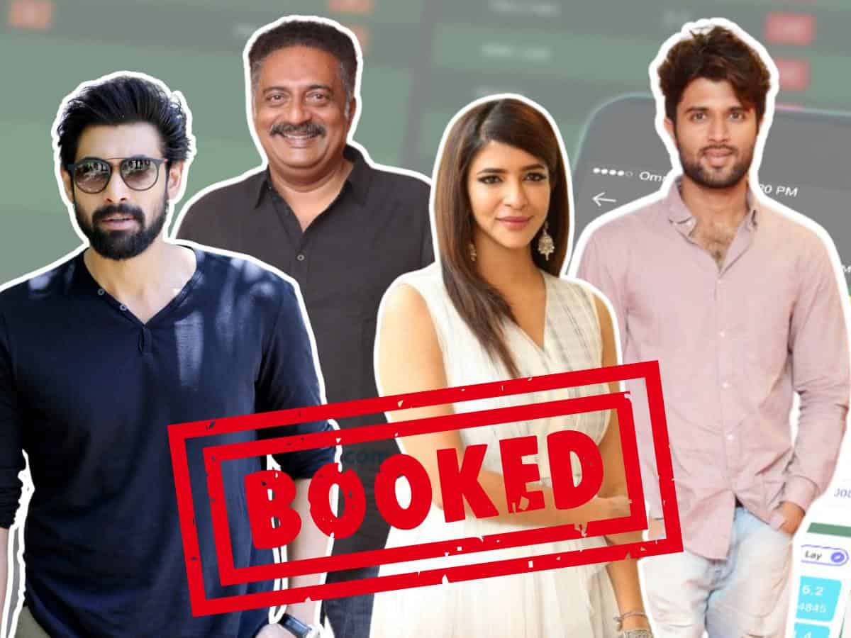 Tollywood actors, influencers booked for promoting betting apps