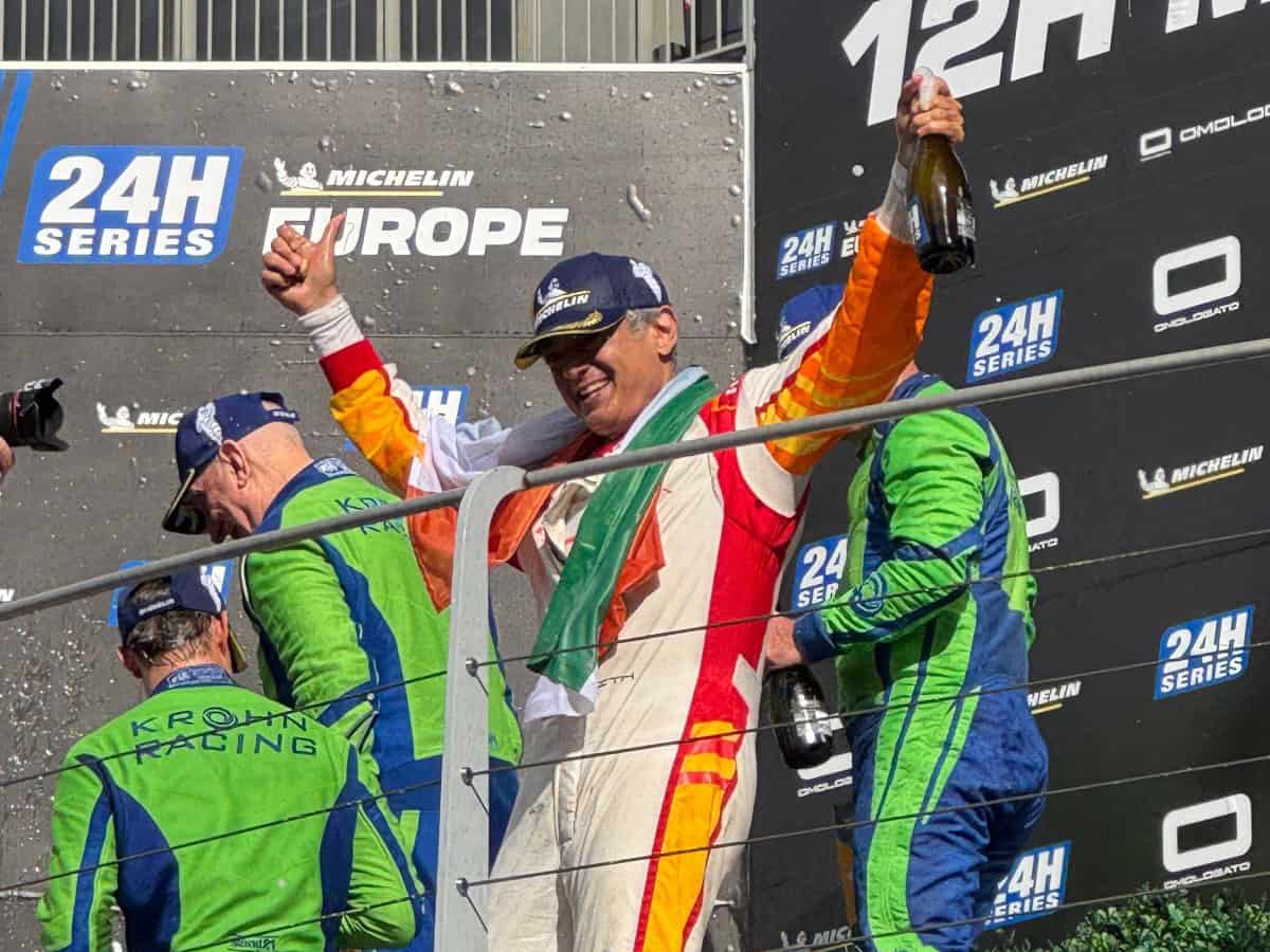 Ajith Kumar does country proud again as his team comes third at 12H Mugello car race in Italy