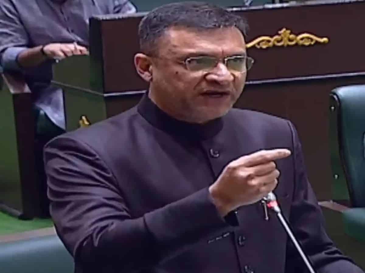 AIMIM floor leader Akbaruddin Owaisi raises alarm on the rising crime in Telangana.