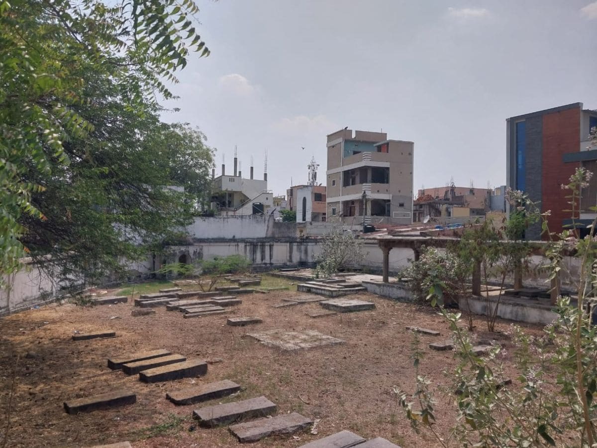 Armenian cemetery at Uppuguda