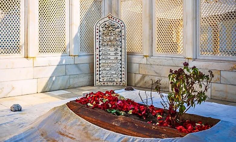 Aurangzeb’s grave in Maharashtra’s Khuldabad.