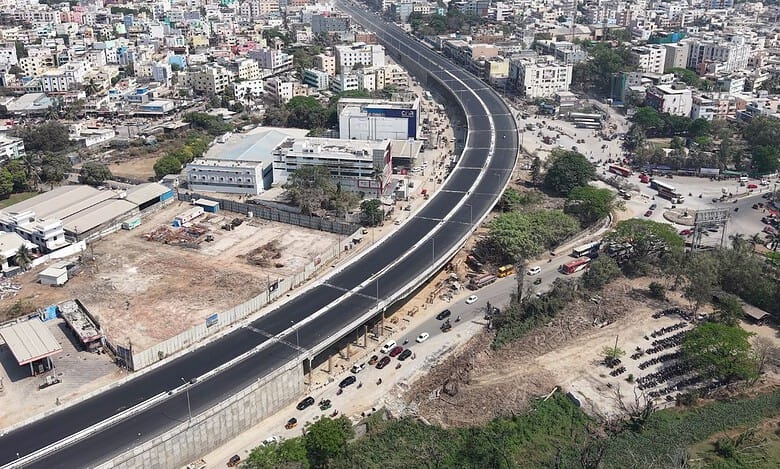 Traffic, water disruption in Hyderabad for BHEL flyover