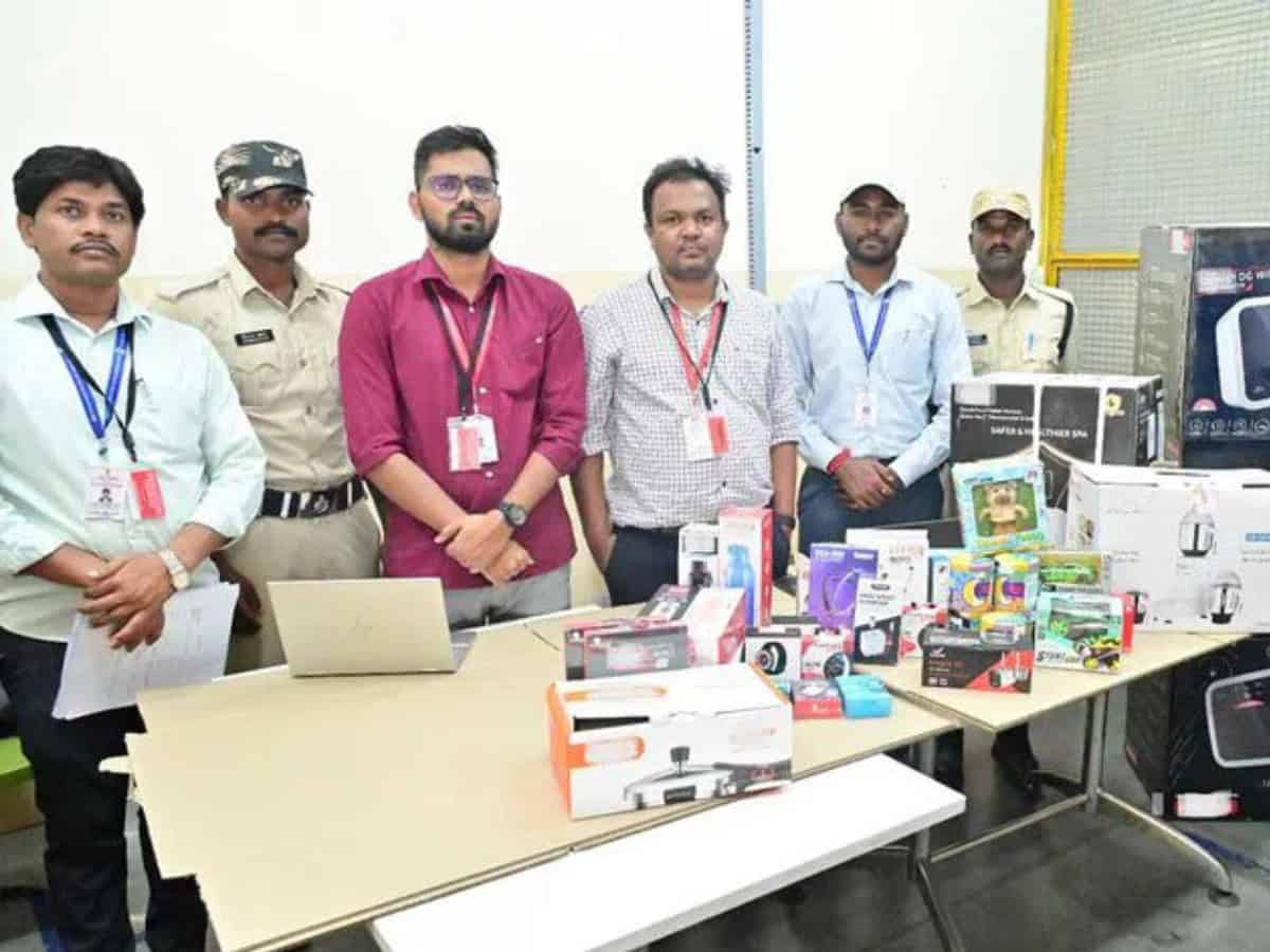 BIS seizes uncertified goods at Amazon warehouse in Shamshabad