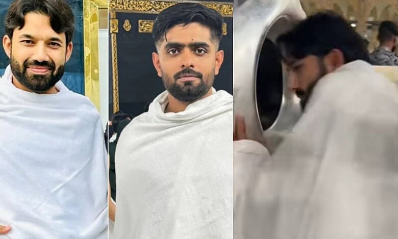 Watch: Babar Azam, Mohammad Rizwan Share Moments from Umrah Trip