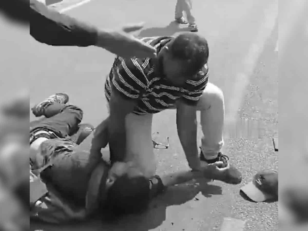 Police constable attacked with beer bottle in Banjara Hills