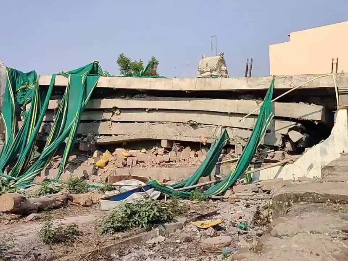 Telangana: Six feared dead in Bhadrachalam building collapse