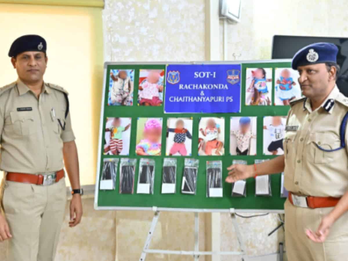 Asha worker, 26 others arrested for child trafficking in Hyderabad