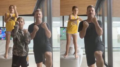 David Warner dances to ‘Wherever you go…’ from his Telugu film Robinhood