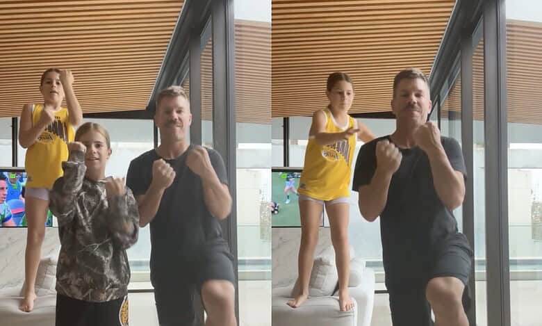 David Warner dances to ‘Wherever you go…’ from his Telugu film Robinhood