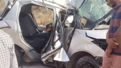 Engineering student killed, five others injured as car rams into electricity pole in Narsingi.