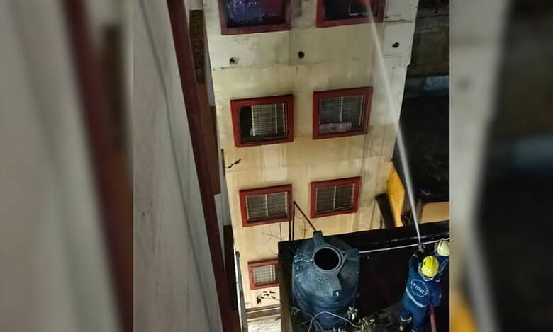 Fire in ghansi bazar