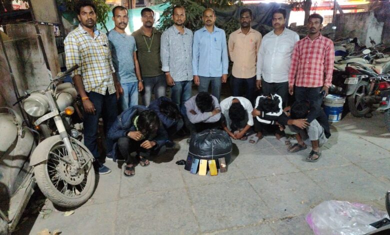 6 arrested for peddling ganja in Serilingampally, 6.47 kg seized