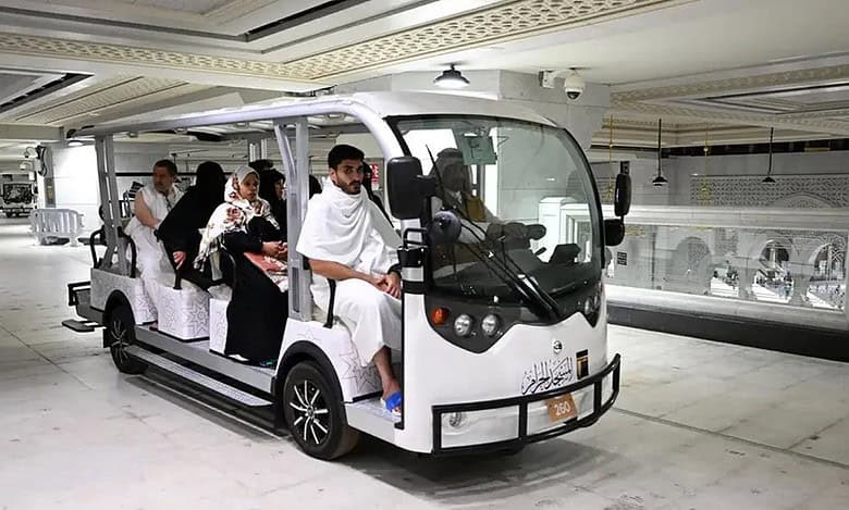 Saudi Arabia: Electronic booking now required for golf carts at Grand Mosque