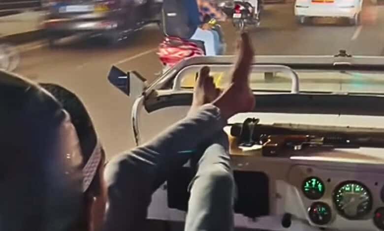 Hyderabad police arrest youth for openly driving with air rifle