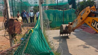 BRS workers booked for attacking officials in Badangpet