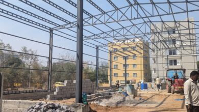 Illegal warehouse construction in Nallagandla residential area sparks outcry